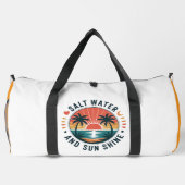 Salt Water Sun Shine Palms ダッフルバッグ (裏面)