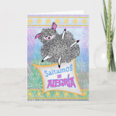 Saltamos  Alegría Felicitación Infantil Divertida カード (正面)