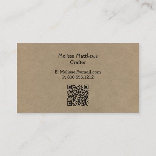 SaltboxとMoon Country素朴名刺 名刺 (裏面)