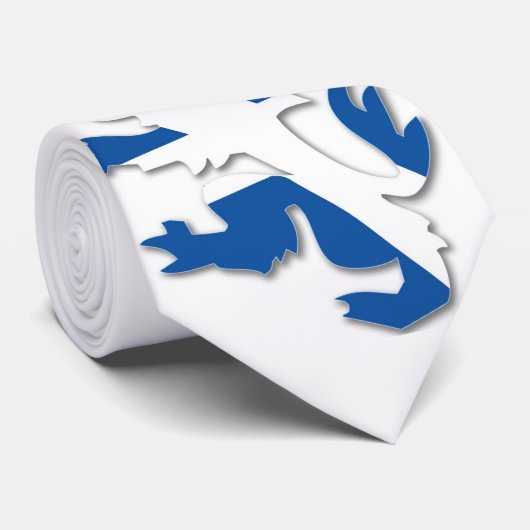 Saltireのライオンのタイ ネクタイ (ロール)