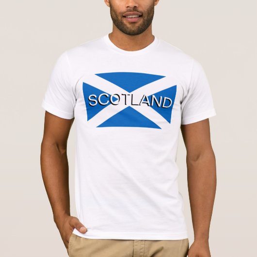 SaltireのTシャツ(スコットランド) Tシャツ (正面)