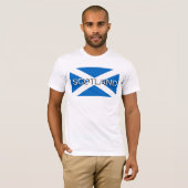 SaltireのTシャツ(スコットランド) Tシャツ (正面フル)
