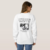 SALTONの海660 X-TREME MOTOR-SCOOTERの持久力 スウェットシャツ (裏面フル)