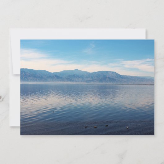Salton Sea ノートカード (正面)