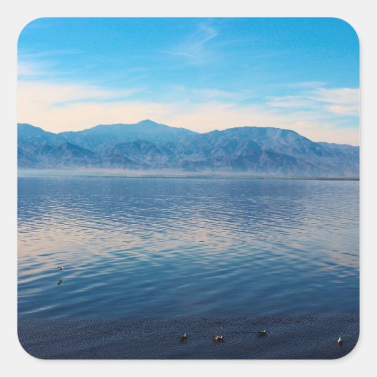 Salton Sea Tranquility スクエアシール (正面)