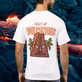 Salty AFによる火山 Tシャツ