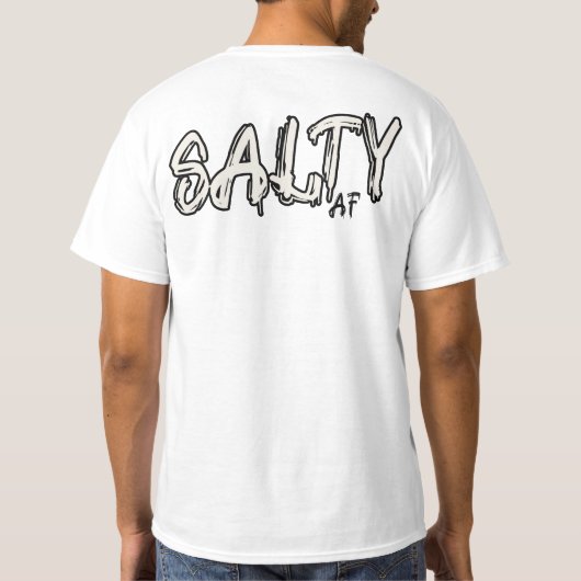 Salty AFロゴ Tシャツ (裏面)