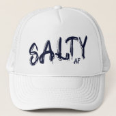 「Salty AF」ロゴ キャップ (正面)