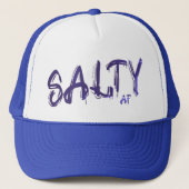 「Salty AF」ロゴ 青い黄昏 キャップ (正面)