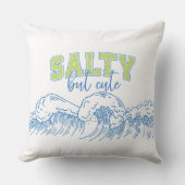Salty But Cute Coastal クッション (正面)