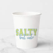 Salty But Cute Paper cup 紙コップ (裏面)