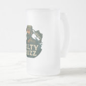 Salty Buzz クラシックマグ 330ml フロストグラスビールジョッキ (正面右)