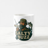 Salty Buzz original design Classic Mug, 11 oz コーヒーマグカップ (中央)