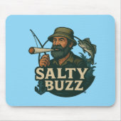 Salty Buzz Original Design Mouse Pad マウスパッド (正面)