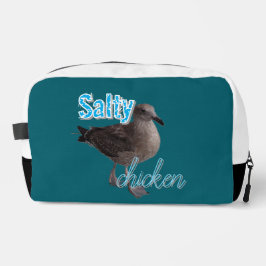 Salty Chicken Print Cut Sew Bag ドップキット