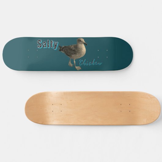 Salty Chicken Surf the Turf Skateboard スケートボード (横)