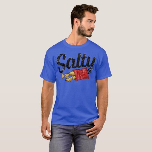 Salty Chips Funny Tシャツ (正面フル)