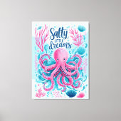 Salty Little Dreams キャンバスプリント (正面)