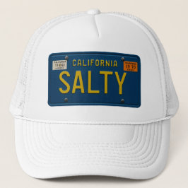 Salty Retro 1969 California License Plate Graphic キャップ