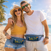 Salty -Retro 1969 California License Plate Graphic ファニーパック