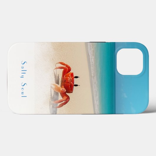 Salty Soul / iPhone 13ケース強 Case-Mate iPhoneケース (裏面 (横))