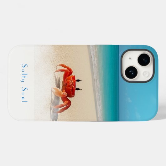 Salty Soul — iPhone 14タフケース Case-Mate iPhoneケース (裏面 (横))