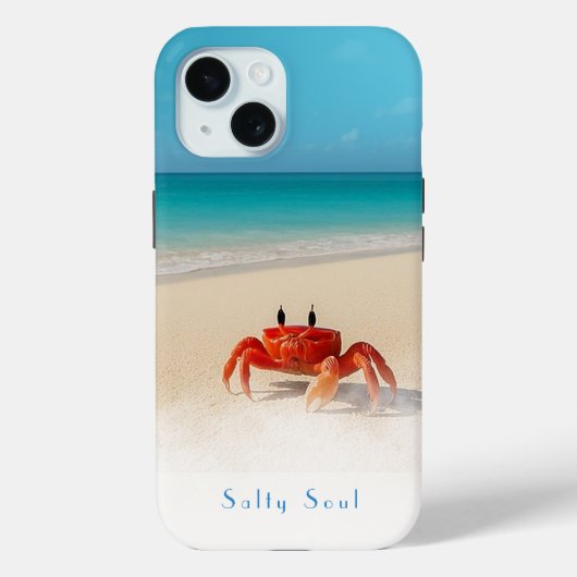 Salty Soul — iPhone 15タフケース Case-Mate iPhoneケース (裏面)