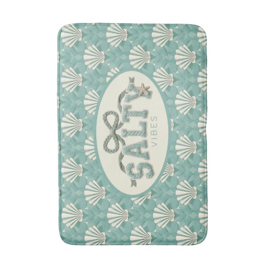 Salty Vibes バスマット (正面縦)