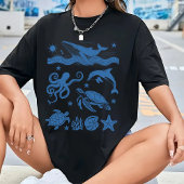 Salty Vibes Summer Shirt、Beachy Tee for Vacation Tシャツ