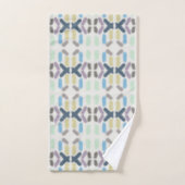 Salty Watercolor Pastel Colors On Cloud White バスタオルセット (ハンドタオル)