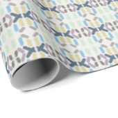 Salty Watercolor Pastel Colors On Cloud White ラッピングペーパー (ロールコーナー)