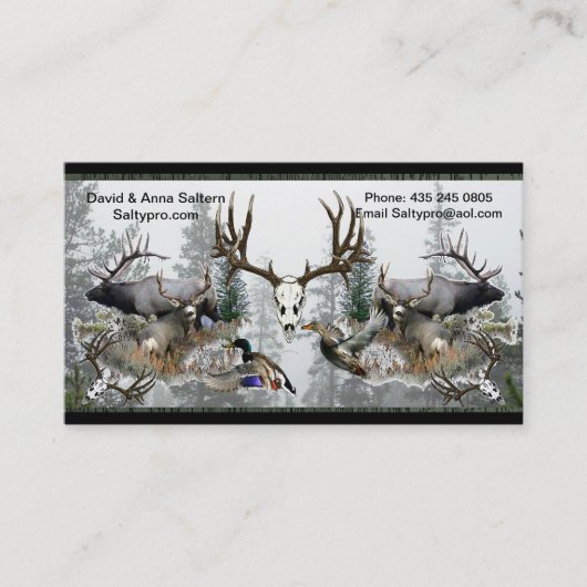 Saltyproのデザインの店または 名刺 (正面)