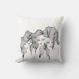 SaludのDinero y Amor 3つの願い クッション