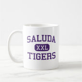 Saluda -トラ-高Saludaサウスカロライナ コーヒーマグカップ (左)