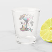 saludos a mis amigos - Grüsse an meine Freunde ショットグラス (裏面)