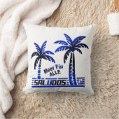 SALUDOS - Meer Für ALLE - Palmendekor クッション (ブランケット)