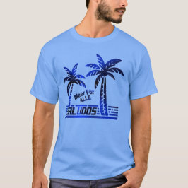 SALUDOS - Sonne und Meer für Alle - Palmendekor Tシャツ