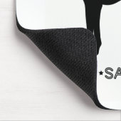 Salukiのマウスパッド マウスパッド (コーナー)