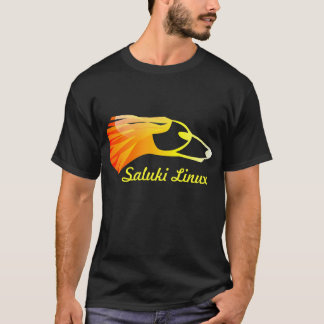 SalukiのLinux Tシャツ