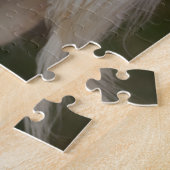 Salukiブロンドの犬 ジグソーパズル (側面)