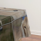 Salukiブロンドの犬 テーブルクロス (インサイチュ)