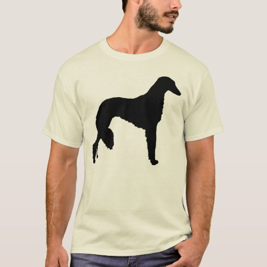 Saluki犬 Tシャツ (正面)