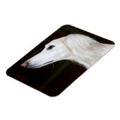 Saluki見上げる マグネット (左側)