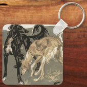 Saluki キーホルダー (裏面)