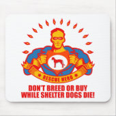 Saluki マウスパッド (正面)