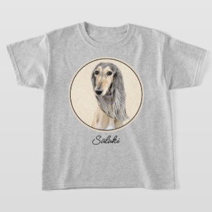 Saluki (Fawn) 絵画's – かわいいオリジナルドッグアート Tシャツ