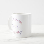 Saluki Furever Friend コーヒーマグカップ (正面左)