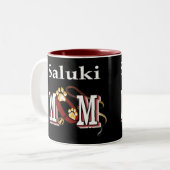 Saluki MOMギフト ツートーンマグカップ (正面左)