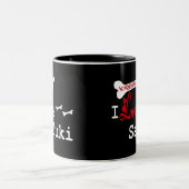 Saluki Mug ツートーンマグカップ (中央)