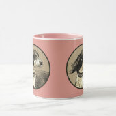 Saluki rose マグカップ (中央)